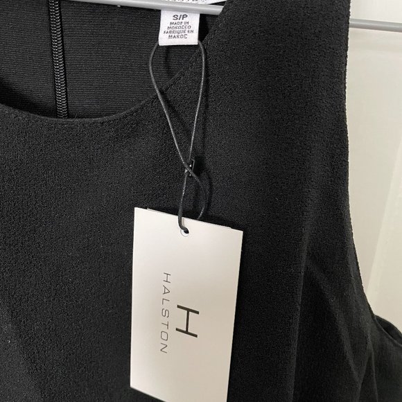 NWT Halston - Black Dress - Picture 5 of 5